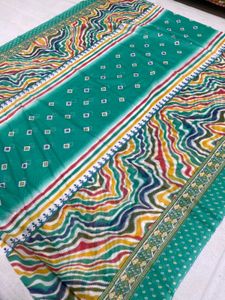 Colorful Bandhani Print Fabric