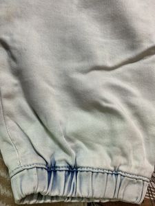 Light Blue Cargo Joggers