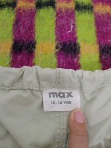 max casual Pants (light green colour)