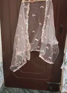 Baby Pink Embellished Anarkali Set