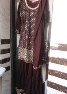 Pakistani Suit With Sharara Pants ✨