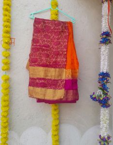 OrangeSaree 🥳VeryLow Price   Me