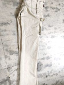 Beige Cargo Pants
