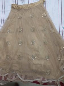 Golden Lehnga