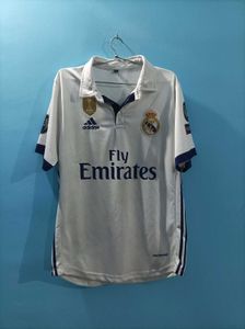 Real Madrid 16/17 Ucl Winning Jersey With CR7