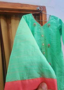 Hand Work Zari Suit