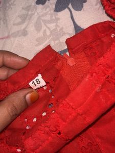 Red Baby Girl Dress