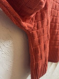 Vero Moda Orange Knit Sweater