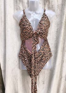 42119. Leopard Print Swimsuit