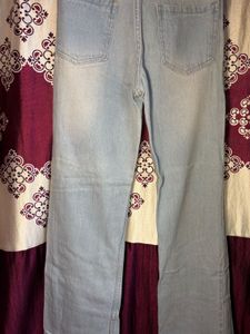 Ripped Light Wash Jeans