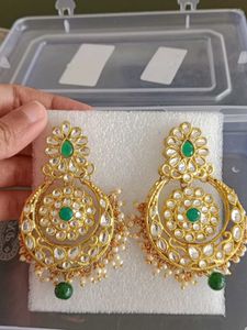 Green Earring