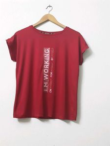 Red Graphic T-Shirt