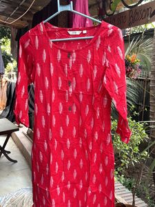 Hot Red Kurti