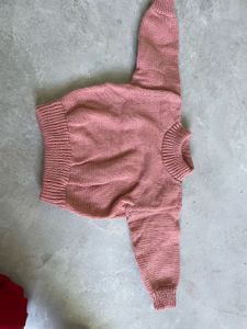 Cute Pink Knit Sweater
