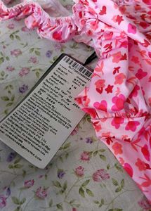 Floral Print Ruffle Strap Dress