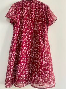 Floral fit &amp; flare Dress