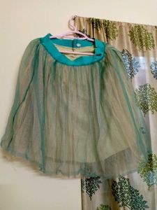 Shining Green Skirt