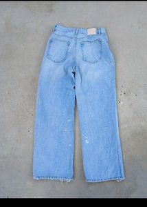 Wide Leg Denim Jeans
