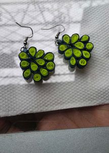 Bajaj almond oil and paper earings