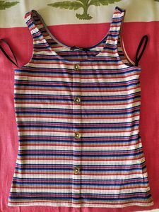 Colourful Strips Top