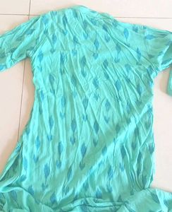 Stylish Blue Print Kurta