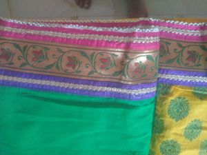 a beautiful pure cotton saari