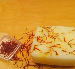 Milk And Saffron Soap 🧼