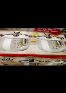 2 Pcs Dutch Serving Bowl