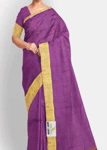 Elegant Purple Saree