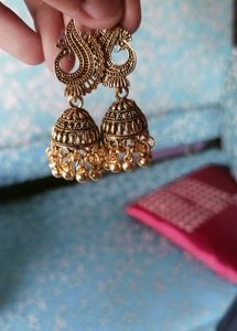 Golden Earrings Combo Of 3