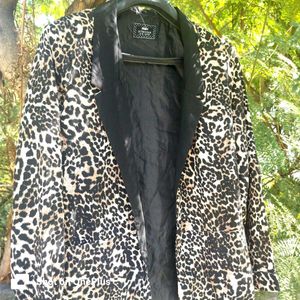 Animal Print Street Style Jacket