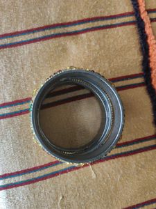 Colorful Stone Bangles - Set of 6