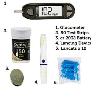 Control D Automatic Glucose Blood Sugar Testing