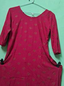 Pink Printed Kurta salwar ❤