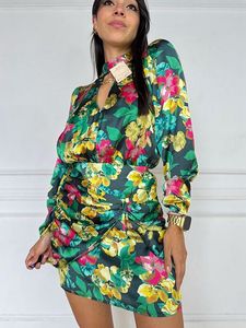 Floral Print Mini Dress