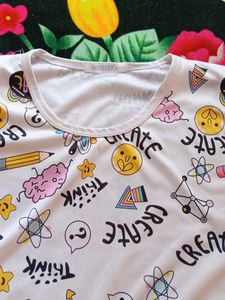 Fun Graphic Print T-Shirt