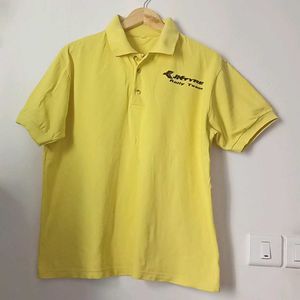 Yellow Rally Team Polo Shirt