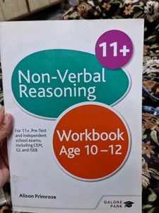 Verbal And Nonverbal Reasoning Books For 10-12 y/o