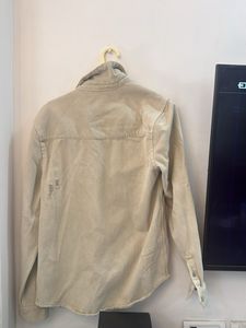 Zara Distressed Denim Shirt