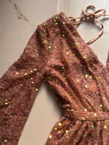 Sequin Birthday / New Year Romper