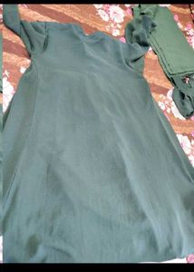 Green Colour Abaya