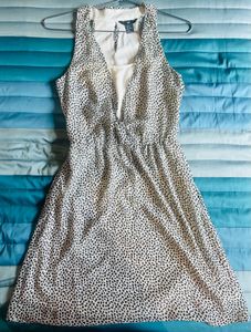 H&M Spotted Print Mini Dress