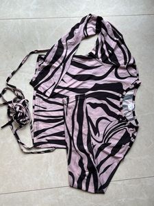 Animal Print Long Sleeve Top