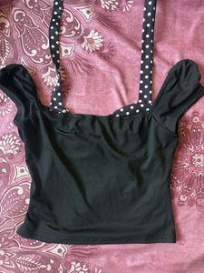 savana Polka Dot Top S Size