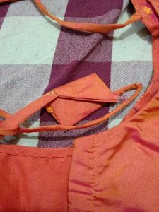 Orange Blouse