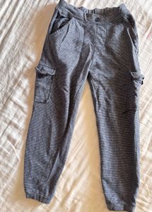 Babyhug Gray Cargo Pants