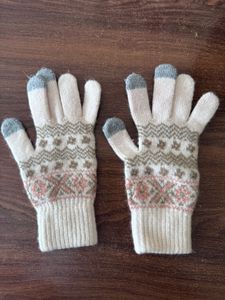 Cute Beanie Hats - Set of 2 and a pair  glove