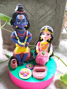 Shiv Ji With Parvati Mata