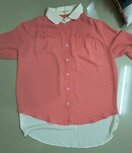Peach Colored Formal Top