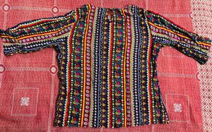 Colorful Boho Print Top